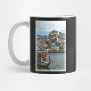 By The Douro River in Porto Mug